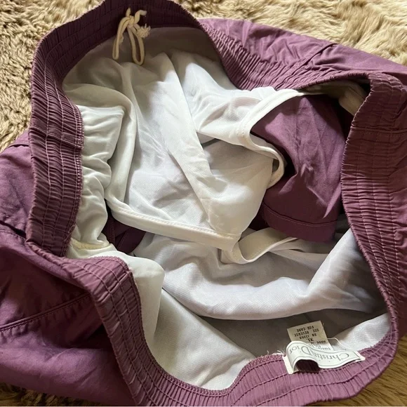 Men’s Vintage Christian Dior Lined Trunks Eggplant - Picture 4 of 4